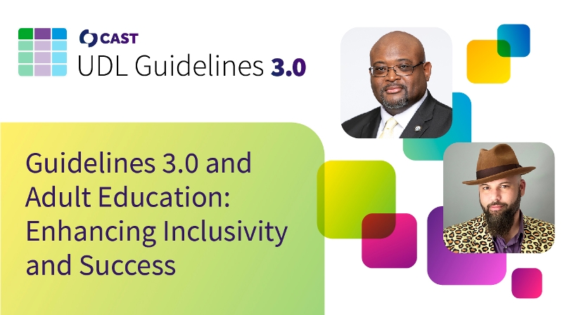 Guidelines 3.0 and Adult Education: Enhancing Inclusivity and Success